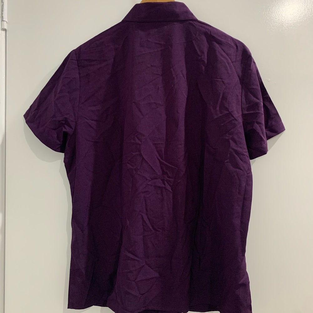 Biz Collection Purple Top Size 18 - Picture 4 of 6
